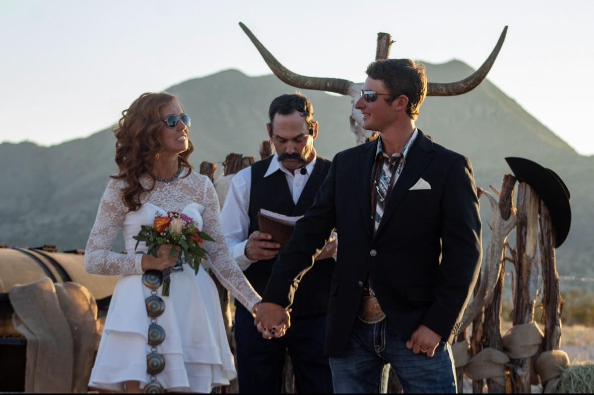 The Cowgirl in His Arms