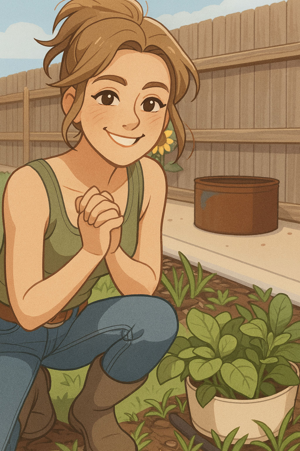 As long as the ground isn’t frozen, it might not hurt.