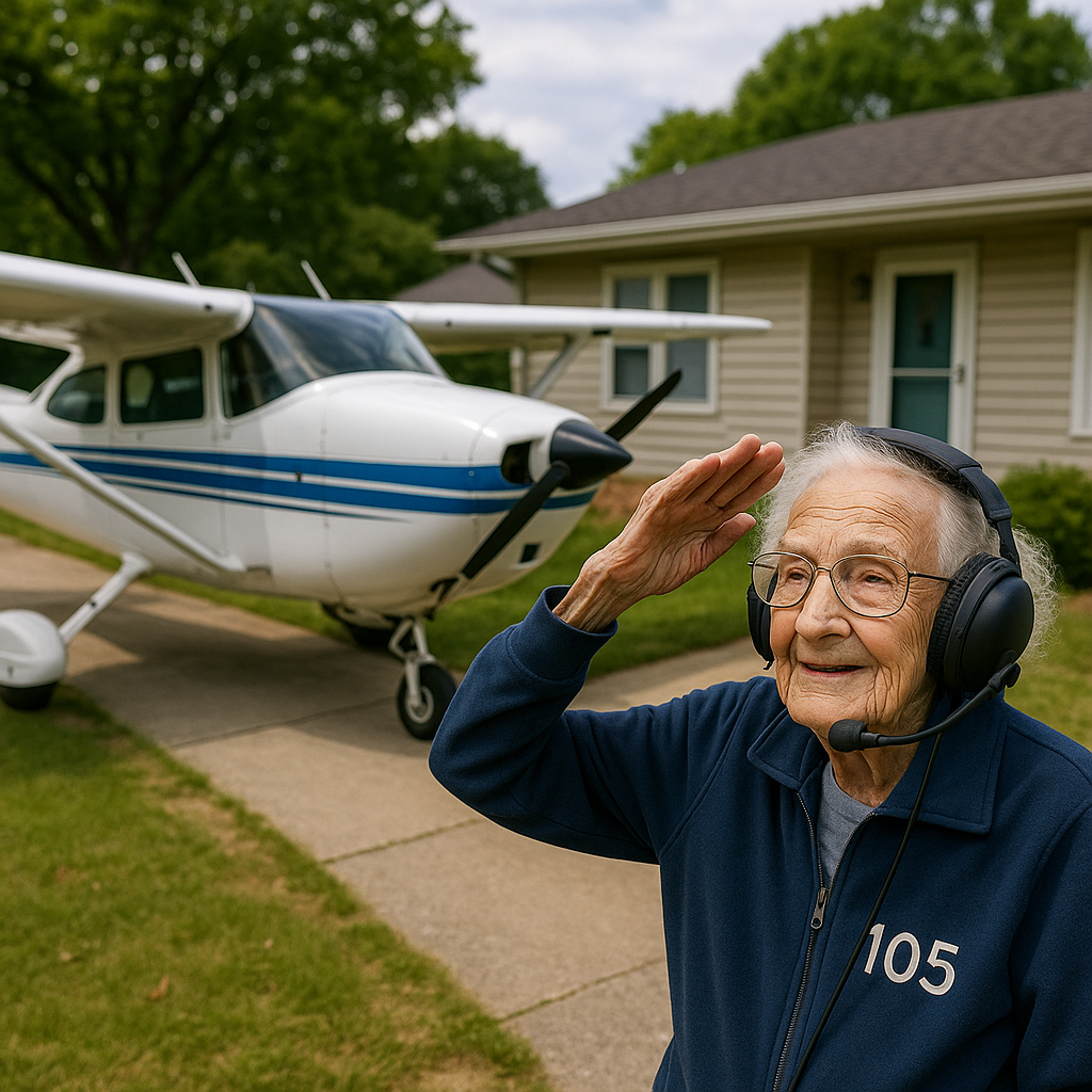 “The Last Landing” — Story of Grandma Eloise, Age 105